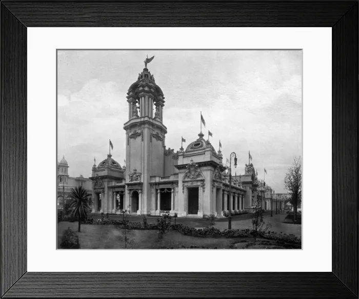 Framed Print : Franco-British Exhibition, White City, London Framed Print : Franco-British Exhibition, White City, London