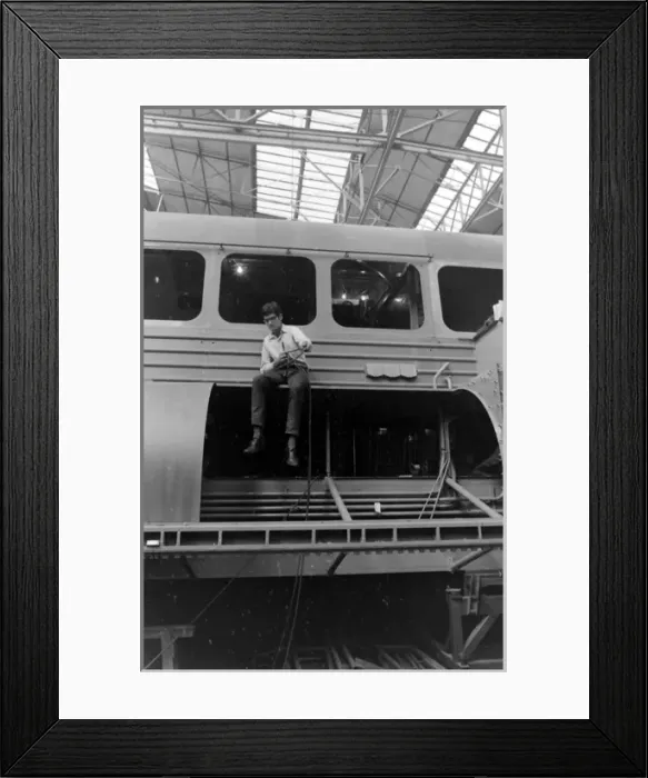 Framed Print : Giant hovercraft under construction, Isle of Wight Framed Print : Giant hovercraft under construction, Isle of Wight