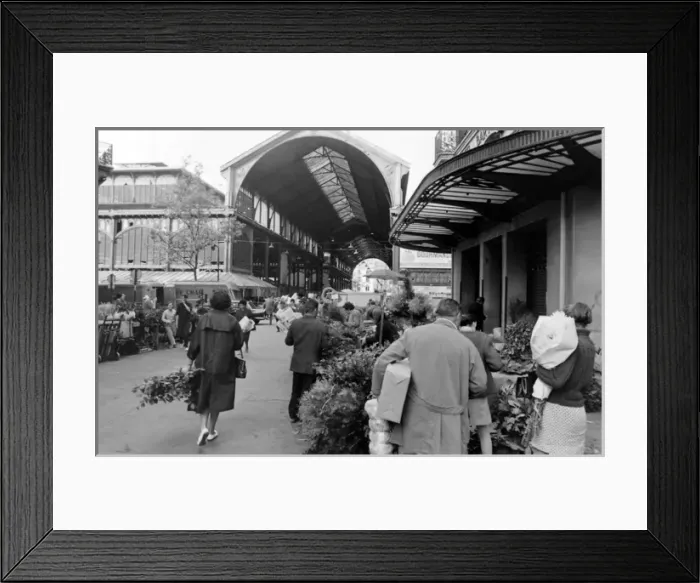Framed Print : Les Halles market, Paris, France Framed Print : Les Halles market, Paris, France