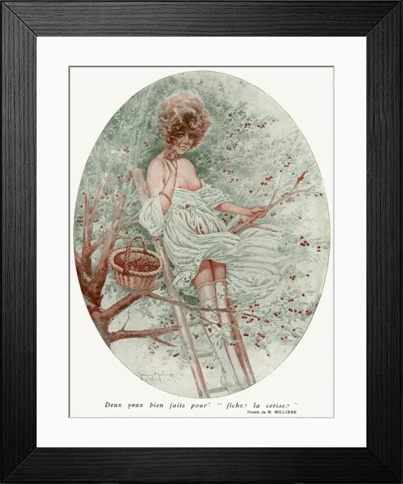 Framed Print : Cherry picking Framed Print : Cherry picking