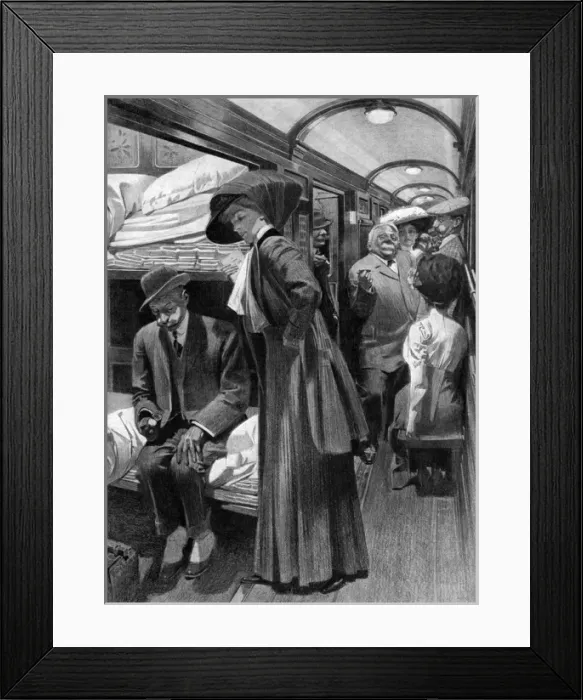 Framed Print : Homeward Bound - the Rush from the Riviera