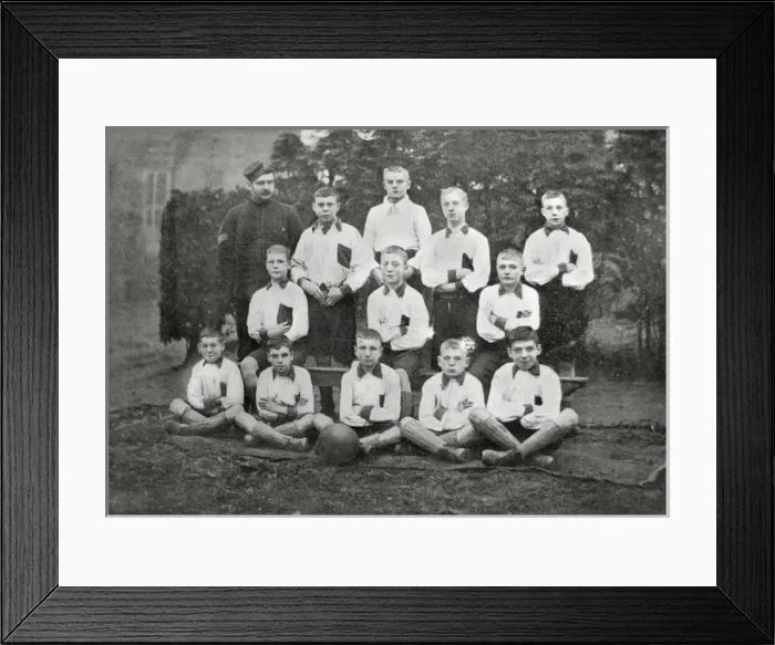Framed Print : Leeds Reformatory Football Team Framed Print : Leeds Reformatory Football Team