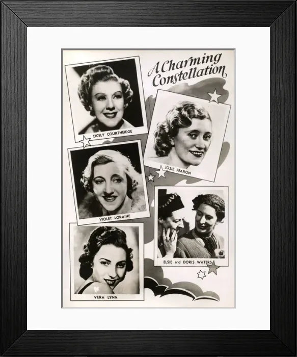 Framed Print : Souvenir Programme for the Home Guard Stand Down concert Framed Print : Souvenir Programme for the Home Guard Stand Down concert