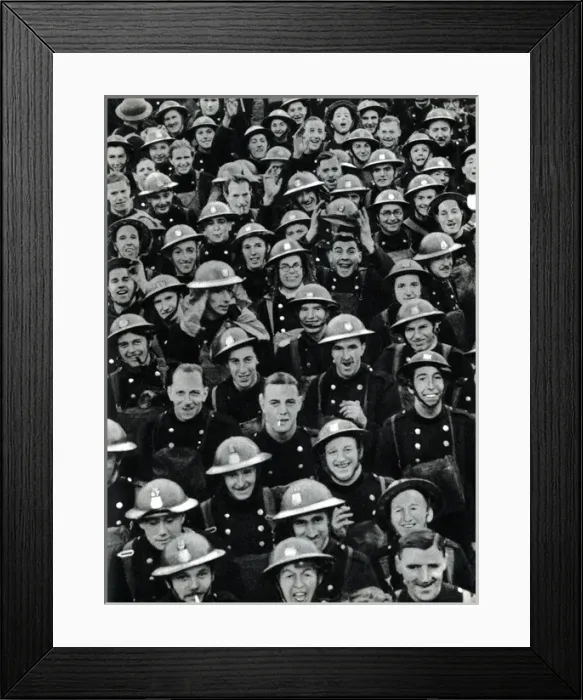 Framed Print : Fire Over London - Story of The London Fire Service - WW2