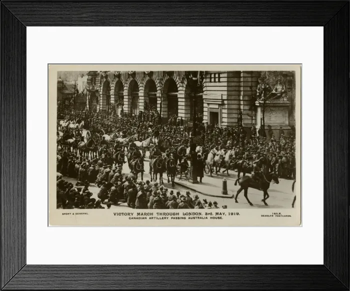 Framed Print : Great Victory March - 1919 Framed Print : Great Victory March - 1919