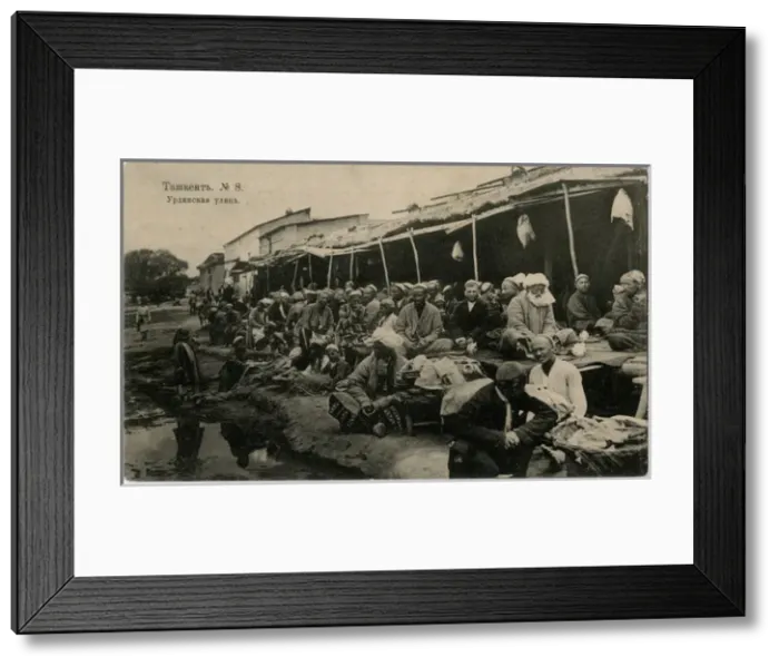 Framed Print : Tashkent, Uzbekistan - Open shopfronts - Urda Riverbank Framed Print : Tashkent, Uzbekistan - Open shopfronts - Urda Riverbank