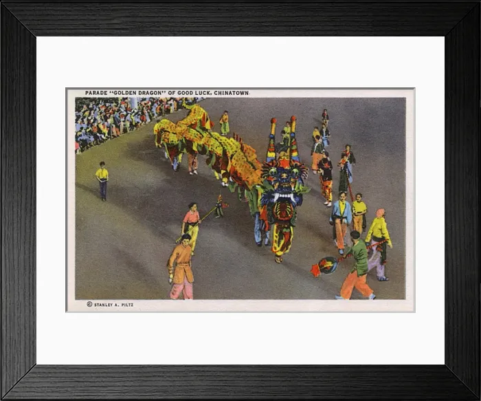 Framed Print : Parade, Chinatown, San Francisco, California, USA Framed Print : Parade, Chinatown, San Francisco, California, USA