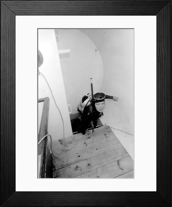 Framed Print : Underwater house, Plymouth Framed Print : Underwater house, Plymouth