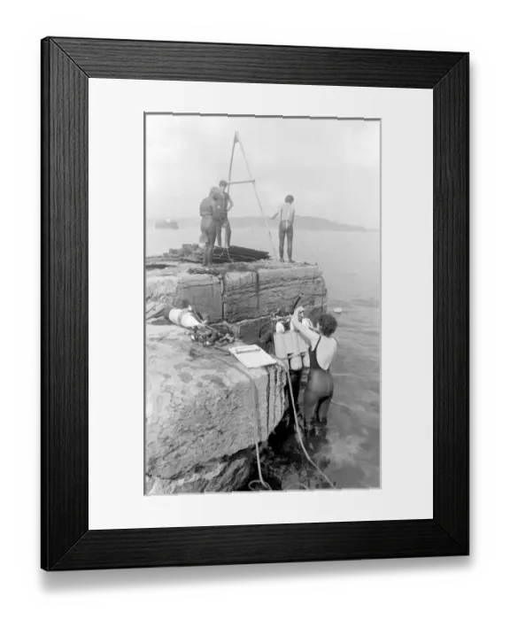 Framed Print : Underwater house, Plymouth Framed Print : Underwater house, Plymouth