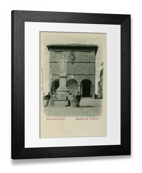 Framed Print : The Palazzo Pubblico (Public Palace), Republic of San Marino Framed Print : The Palazzo Pubblico (Public Palace), Republic of San Marino
