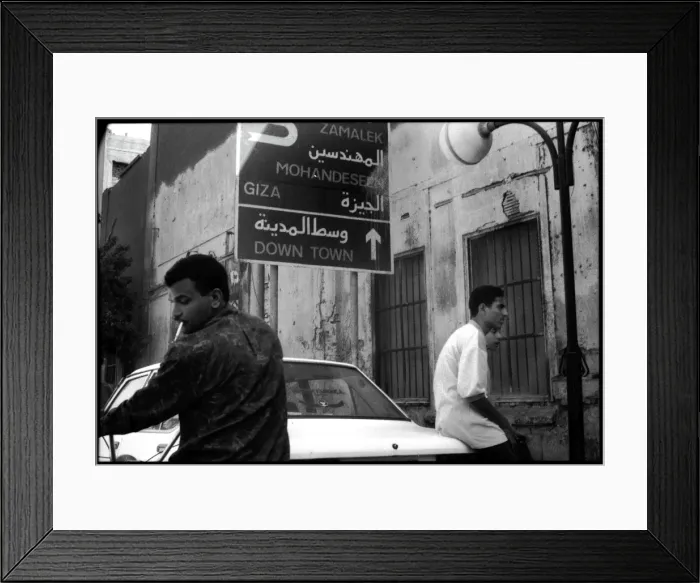 Framed Print : Street scene down town Cairo, Egypt Framed Print : Street scene down town Cairo, Egypt