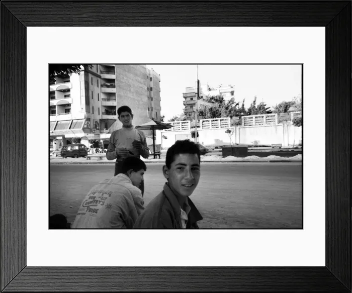 Framed Print : Young man in the street Cairo, Egypt Framed Print : Young man in the street Cairo, Egypt