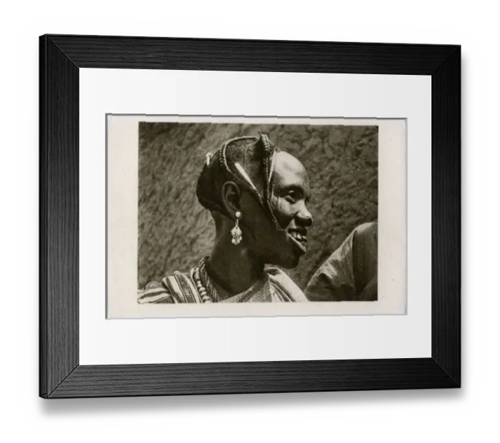 Framed Print : Chad - Goulfa Woman from the Lake Chad region Framed Print : Chad - Goulfa Woman from the Lake Chad region