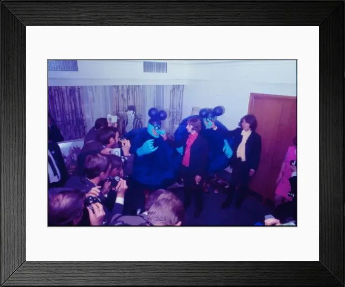Framed Print : The Beatles at PR launch of Yellow Submarine Framed Print : The Beatles at PR launch of Yellow Submarine