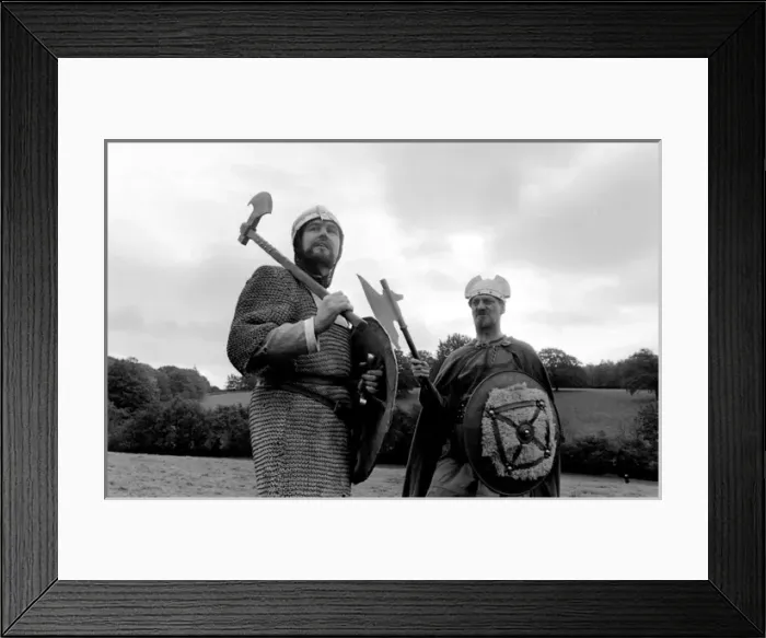 Framed Print : Battle of Hastings re-enactment Framed Print : Battle of Hastings re-enactment