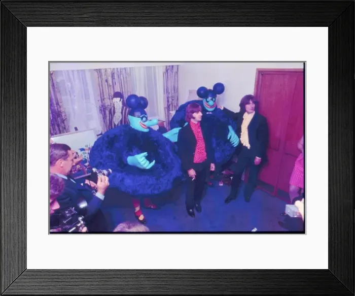 Framed Print : The Beatles at PR launch of Yellow Submarine Framed Print : The Beatles at PR launch of Yellow Submarine