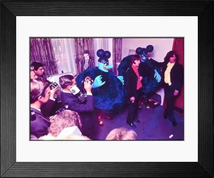 Framed Print : The Beatles at PR launch of Yellow Submarine Framed Print : The Beatles at PR launch of Yellow Submarine