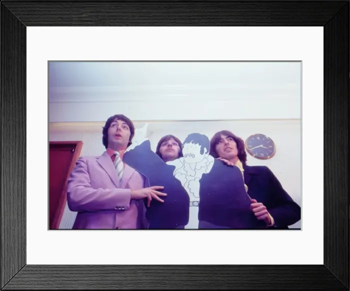 Framed Print : The Beatles at PR launch of Yellow Submarine Framed Print : The Beatles at PR launch of Yellow Submarine