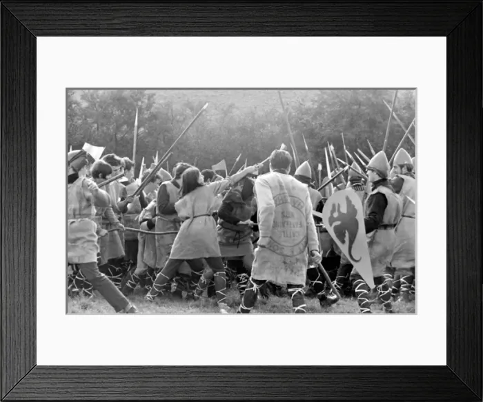 Framed Print : Battle of Hastings re-enactment Framed Print : Battle of Hastings re-enactment