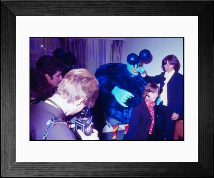 Framed Print : The Beatles at PR launch of Yellow Submarine Framed Print : The Beatles at PR launch of Yellow Submarine