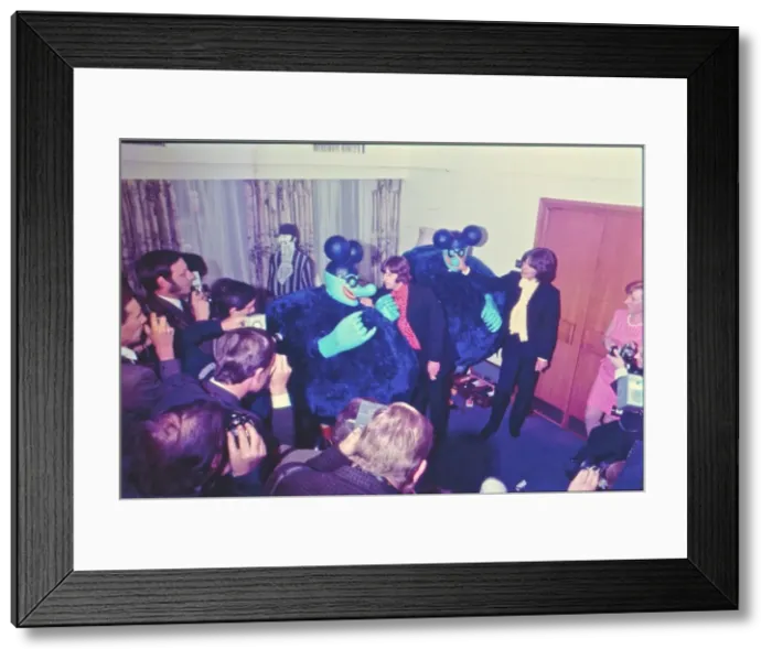 Framed Print : The Beatles at PR launch of Yellow Submarine Framed Print : The Beatles at PR launch of Yellow Submarine