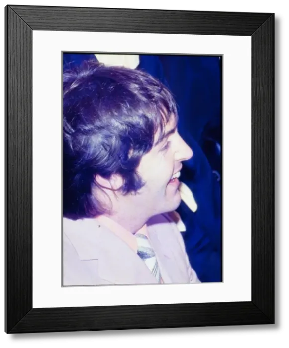 Framed Print : Paul Macartney at PR launch of Yellow Submarine Framed Print : Paul Macartney at PR launch of Yellow Submarine