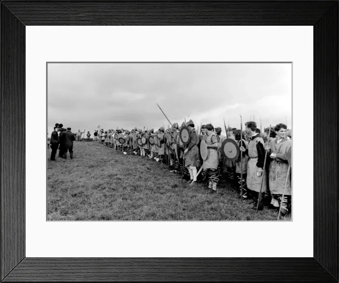 Framed Print : Battle of Hastings re-enactment Framed Print : Battle of Hastings re-enactment
