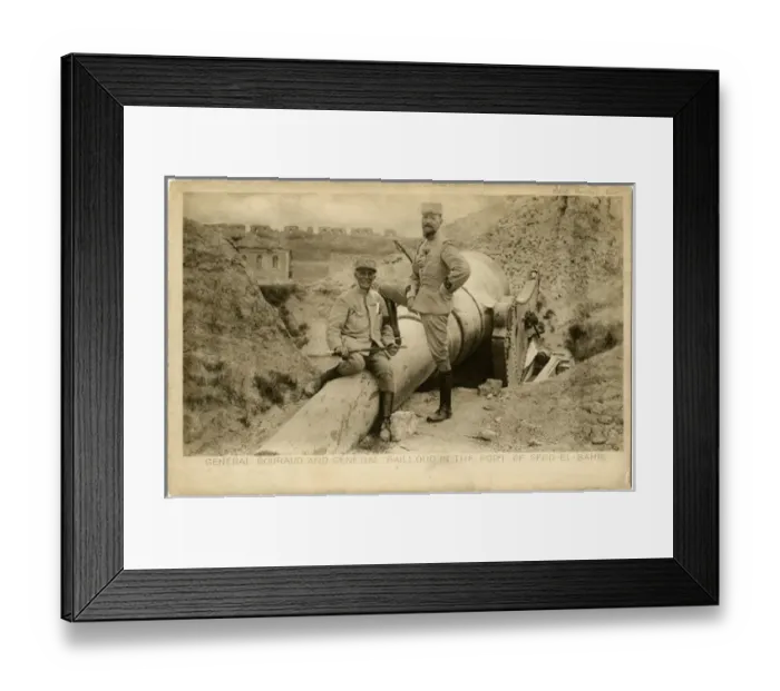 Framed Print : General Gouraud and General Bailloud, Turkey Framed Print : General Gouraud and General Bailloud, Turkey
