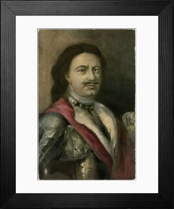 Framed Print : Peter the Great of Russia Framed Print : Peter the Great of Russia