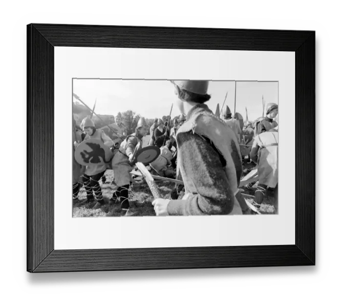 Framed Print : Battle of Hastings re-enactment Framed Print : Battle of Hastings re-enactment