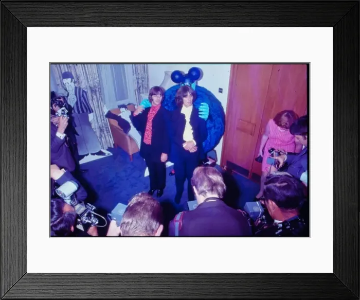 Framed Print : The Beatles at PR launch of Yellow Submarine Framed Print : The Beatles at PR launch of Yellow Submarine
