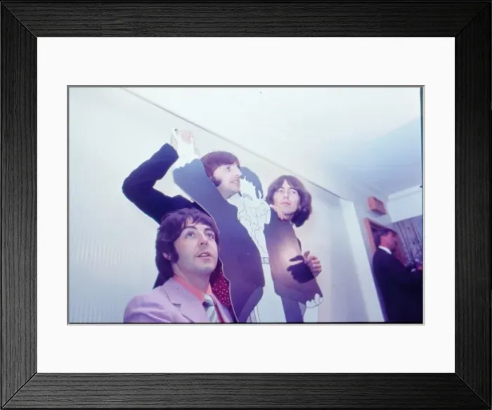 Framed Print : The Beatles at PR launch of Yellow Submarine Framed Print : The Beatles at PR launch of Yellow Submarine