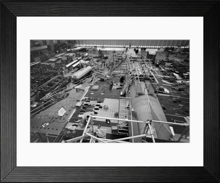 Framed Print : Concorde under construction, Bristol Framed Print : Concorde under construction, Bristol
