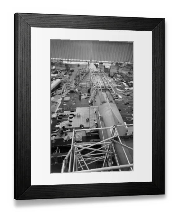 Framed Print : Concorde under construction, Bristol Framed Print : Concorde under construction, Bristol