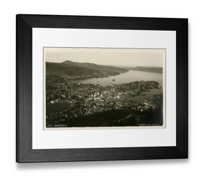 Framed Print : Bergen, Norway Framed Print : Bergen, Norway
