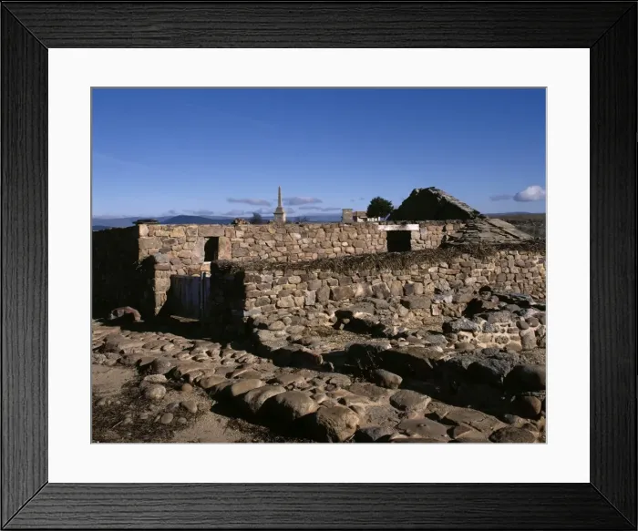 Framed Print : Numancia. Roman ruins. Near Soria. Spain Framed Print : Numancia. Roman ruins. Near Soria. Spain