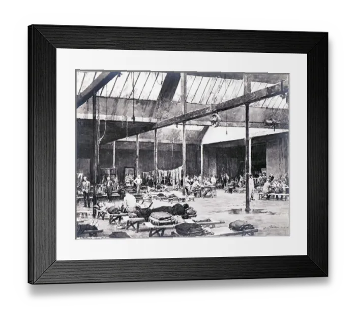 Framed Print : Fortunino Matania Framed Print : Fortunino Matania