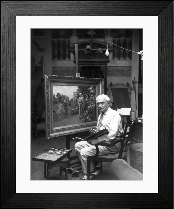 Framed Print : Fortunino Matania Framed Print : Fortunino Matania