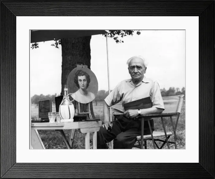 Framed Print : Fortunino Matania Framed Print : Fortunino Matania