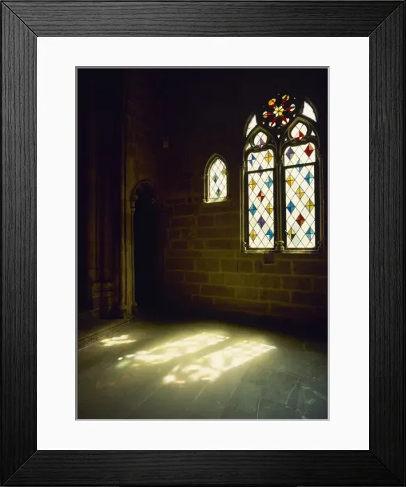 Framed Print : Spain. Catalonia. Barcelona. Chapel of Santa Agueda. Royal C Framed Print : Spain. Catalonia. Barcelona. Chapel of Santa Agueda. Royal C