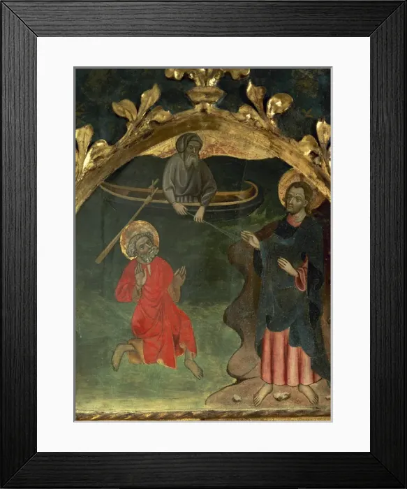 Framed Print : Ramon Mur ( ?-1436). Altarpiece of Saint Peter (1432-1435) Framed Print : Ramon Mur ( ?-1436). Altarpiece of Saint Peter (1432-1435)