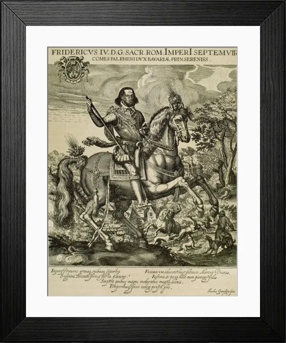 Framed Print : Frederick IV (1574-1610) Framed Print : Frederick IV (1574-1610)