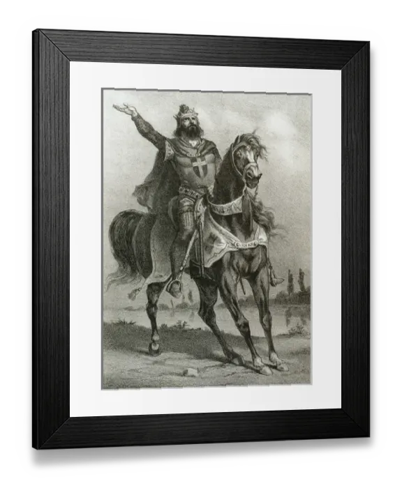 Framed Print : King Ferdinand III the Saint (c. 1201-1252) Framed Print : King Ferdinand III the Saint (c. 1201-1252)