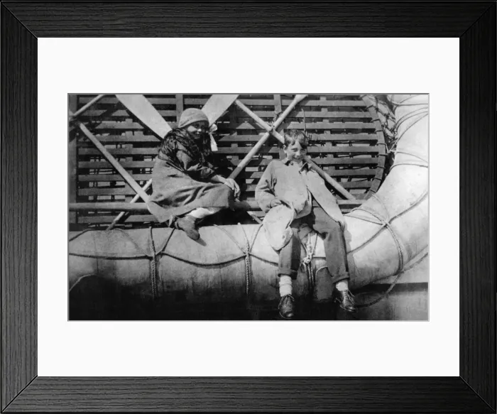 Framed Print : Prince Vasili and Princess Sofie Dolgoruky on board the Marl Framed Print : Prince Vasili and Princess Sofie Dolgoruky on board the Marl