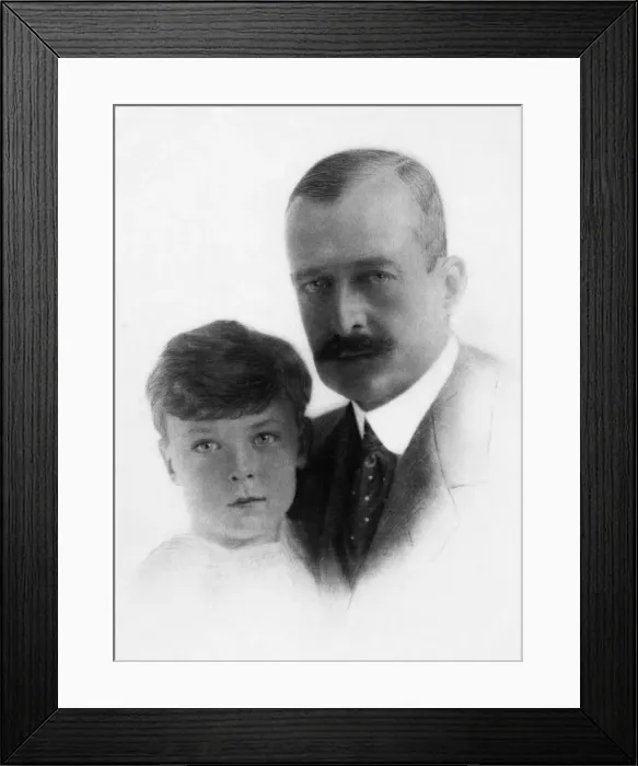 Framed Print : Grand Prince Kirill and his son Vladimir