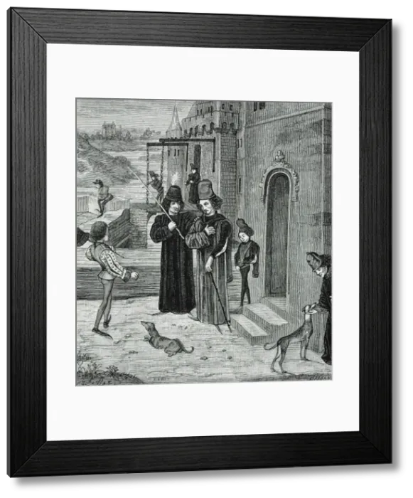 Framed Print : John V, Duke of Brittany (ca. 1340-1399) called the Conqueror Framed Print : John V, Duke of Brittany (ca. 1340-1399) called the Conqueror