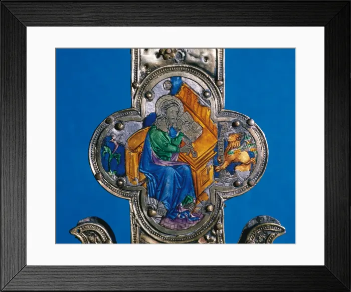 Framed Print : Processional cross of Santa Eulalia. By Francesc Vilardell Framed Print : Processional cross of Santa Eulalia. By Francesc Vilardell