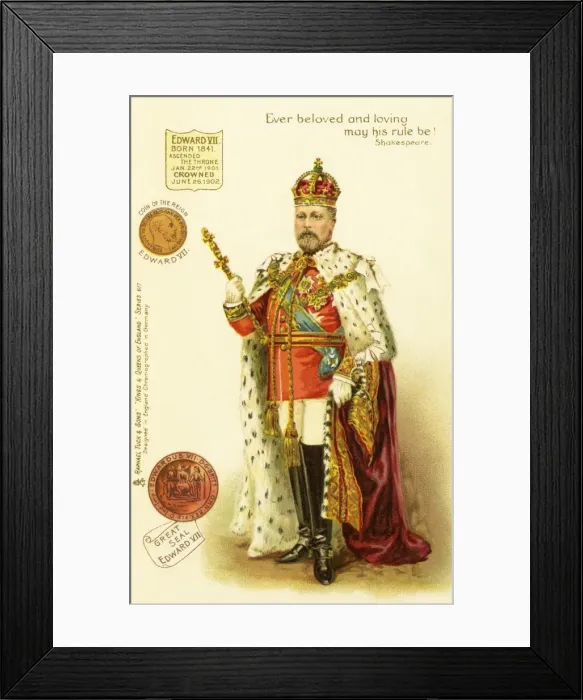 Framed Print : King Edward VII Framed Print : King Edward VII