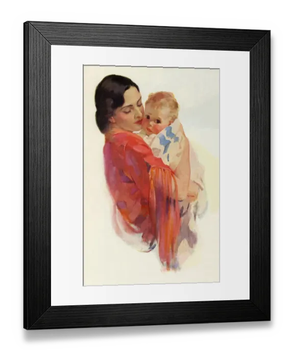 Framed Print : Mother & baby Framed Print : Mother & baby