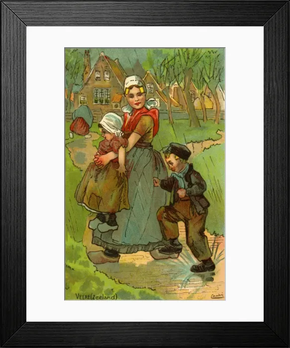 Framed Print : Splashing in puddles Framed Print : Splashing in puddles